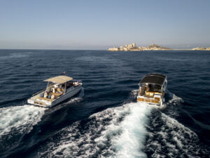 Photo excursion en bateau dans les Calanques de Marseille