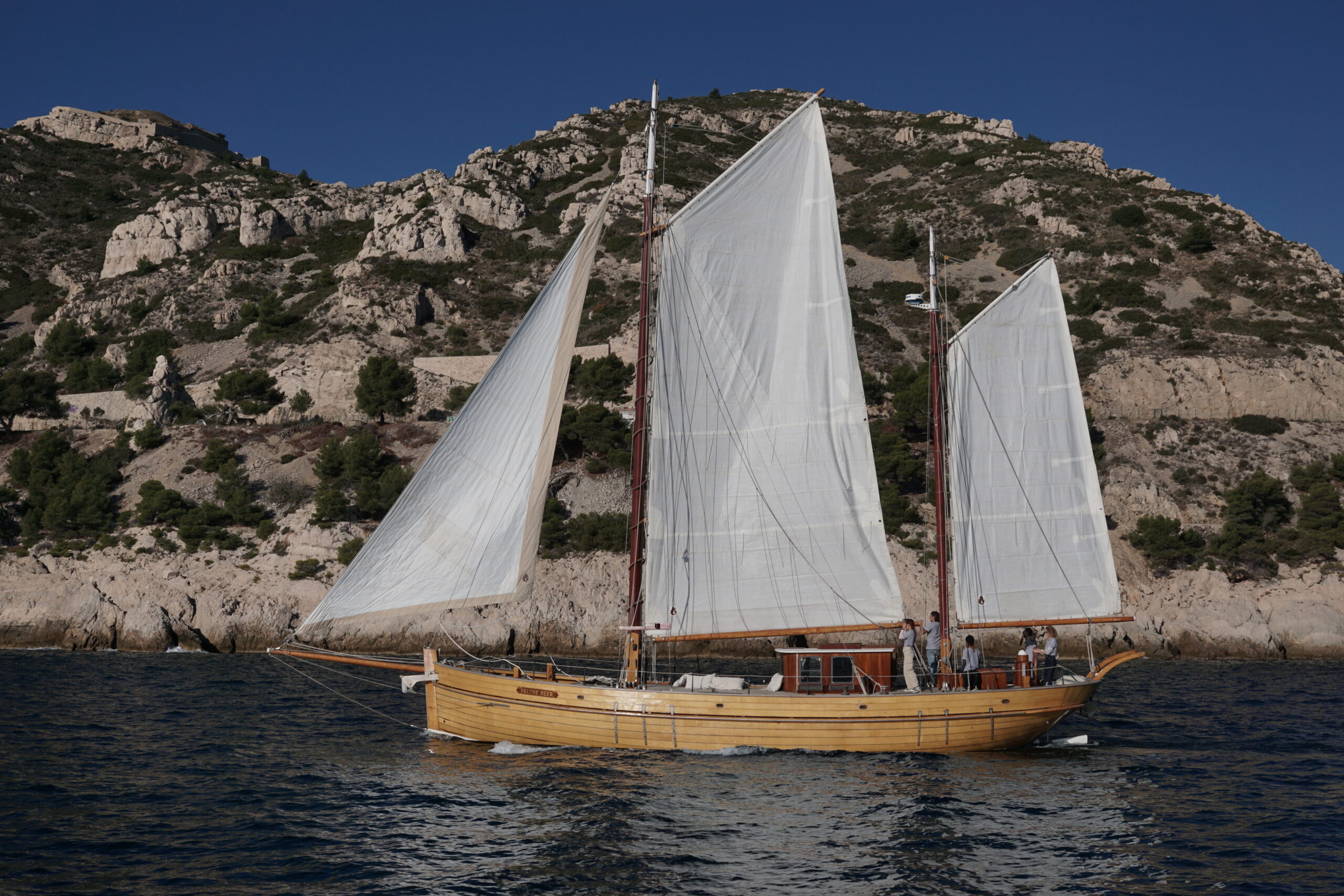 Photo excursion en bateau Eco Calanques Marseille